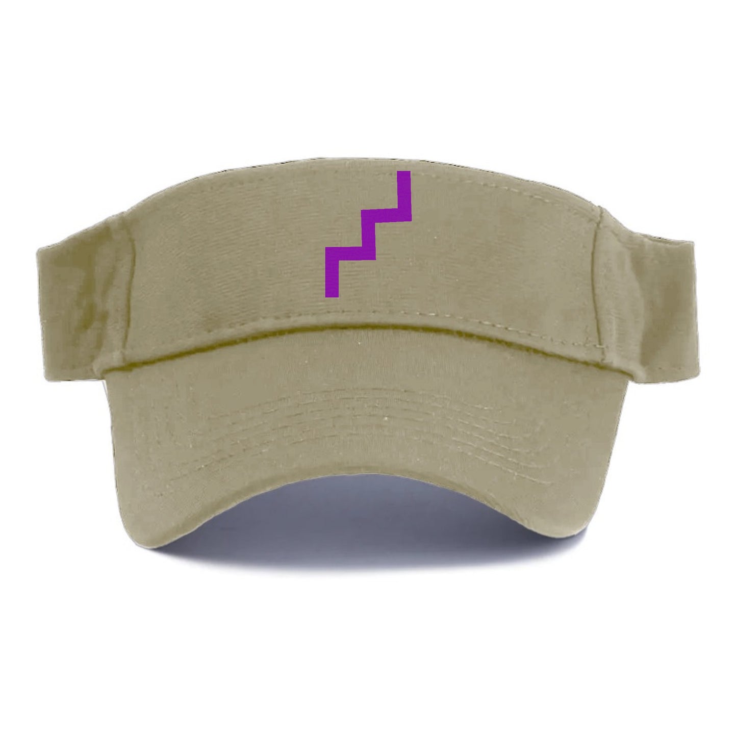 Retro 80s Zig Zag Purple Hat