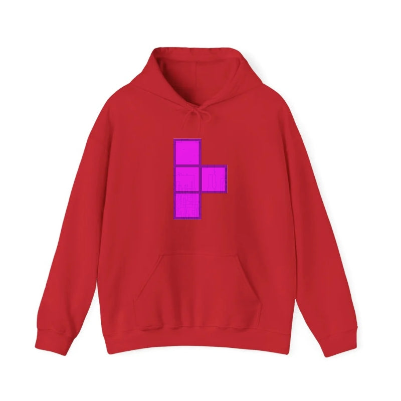 Retro 80s Tetris Blocks Purple Hat