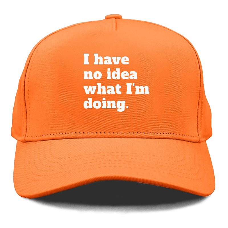 i have no idea what i'm doing Hat