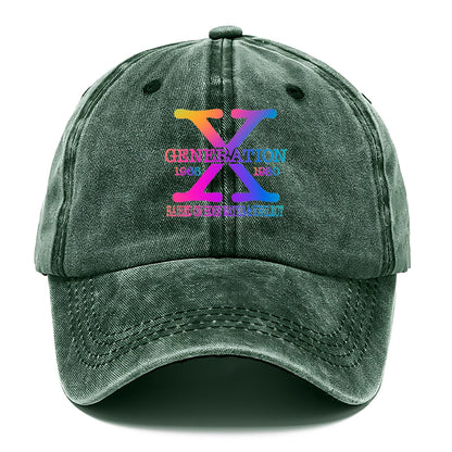 generation x rainbow Hat