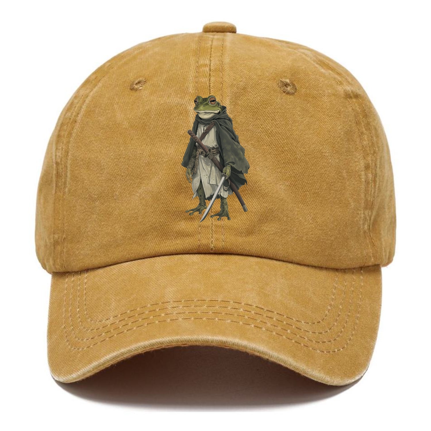 Samurai Frog Warrior Spirit Hat