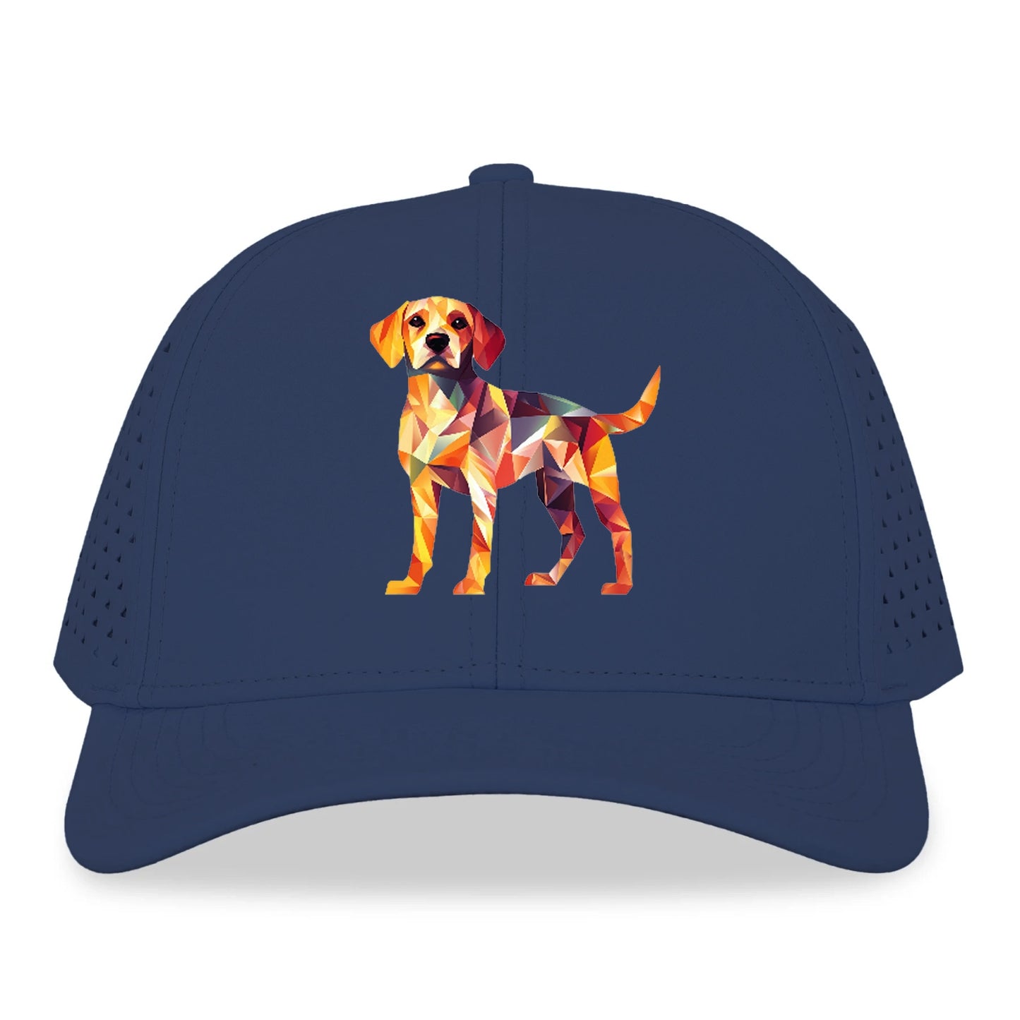 Geometric Dog Standing Hat