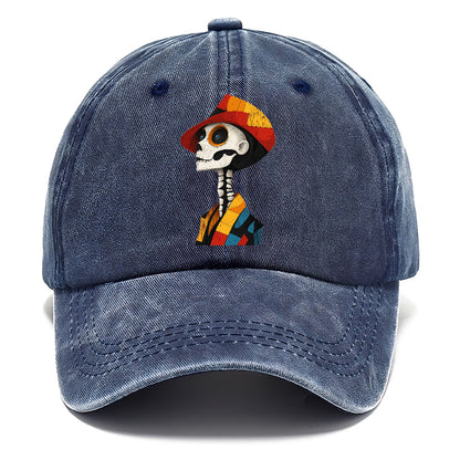 Vibrant Skeleton Hat