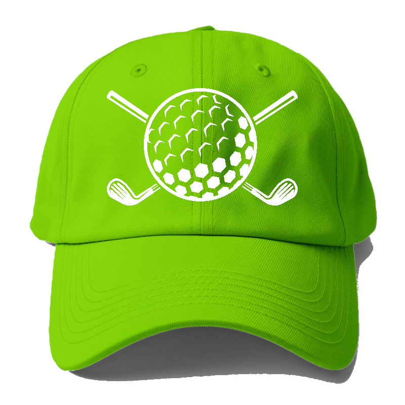 Golf Ball And Clubs! Hat