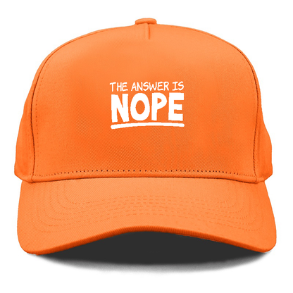 the answer is nope Hat