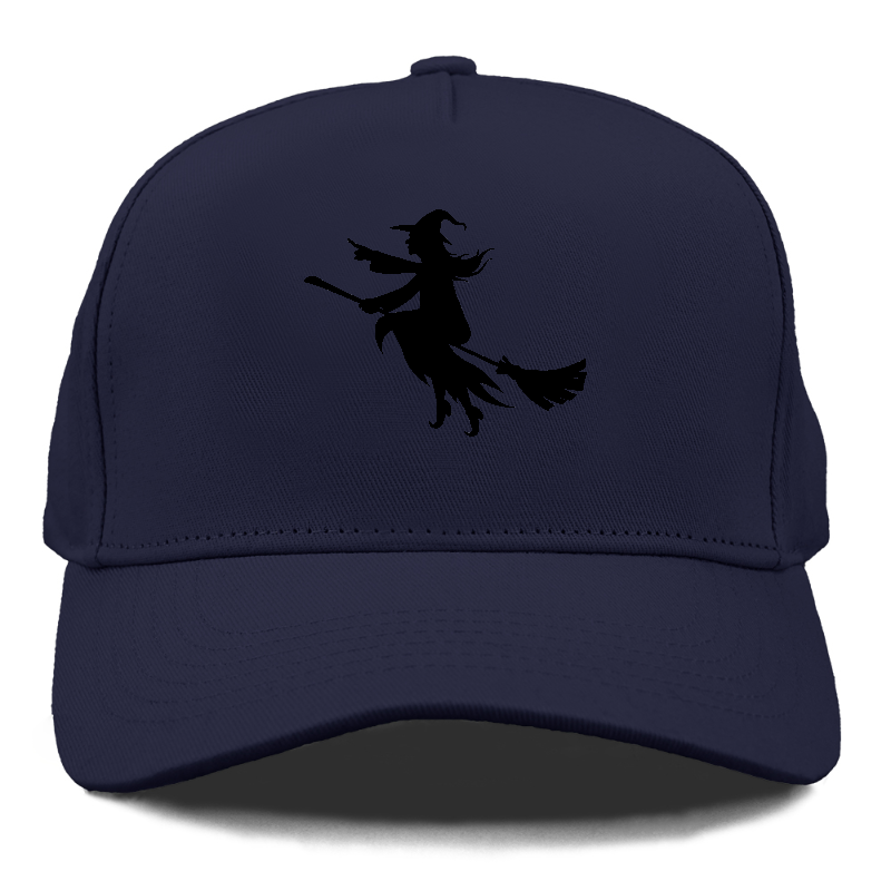Witch On Broom 6 Hat