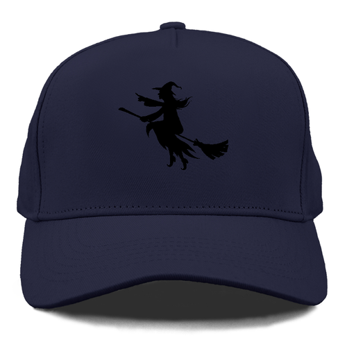 Witch On Broom 6 Cap