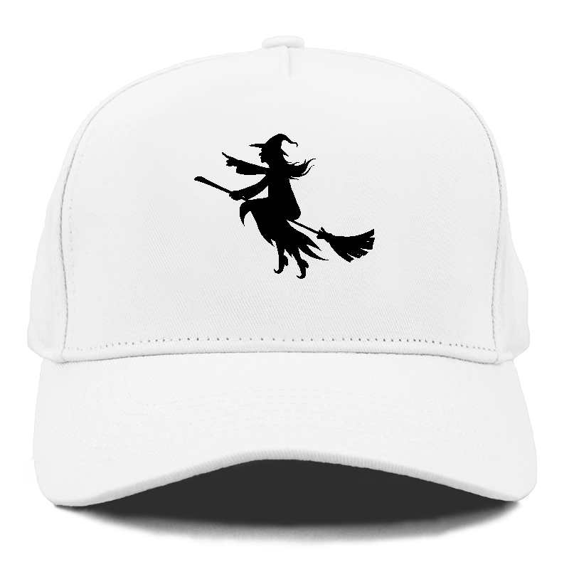 Witch On Broom 6 Hat