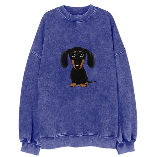 Retro Dachshund Vintage Sweatshirt