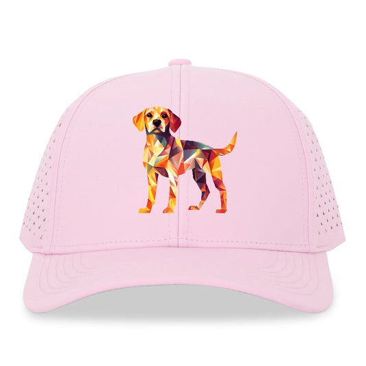 Geometric Dog Standing Hat