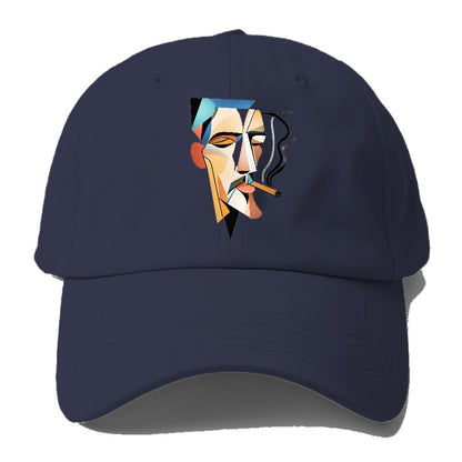 Abstract Smoking Man Hat