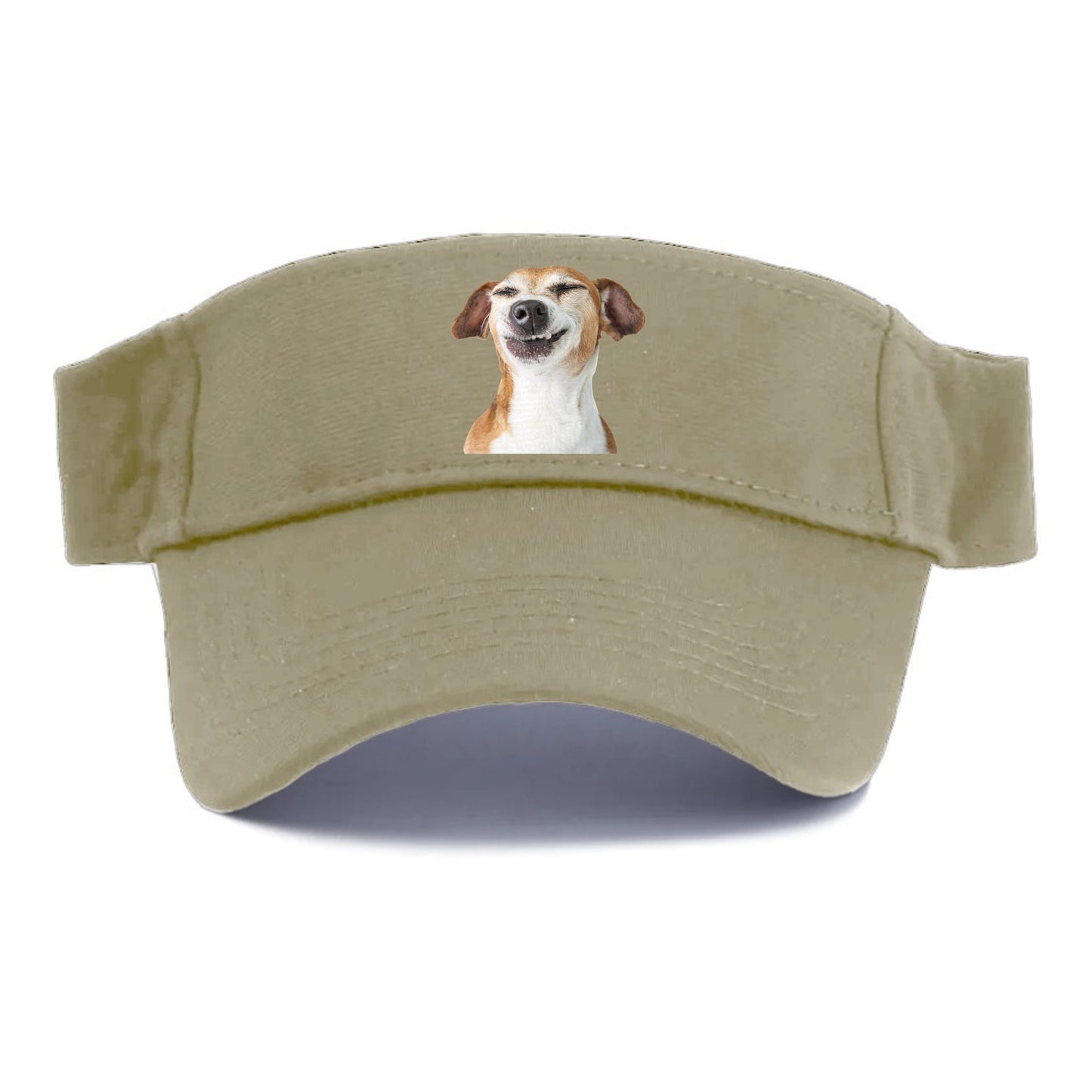 Joyful Jack Russell Terrier with a beaming, toothy smile Hat