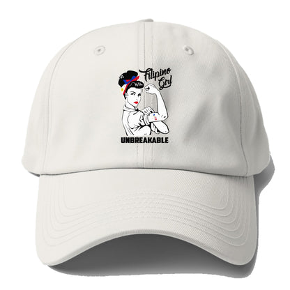 filipino girl unbreakable Hat