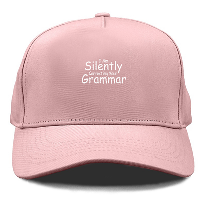 I am silently correcting Hat