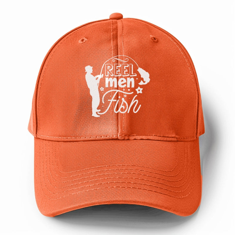 reel men fish Hat