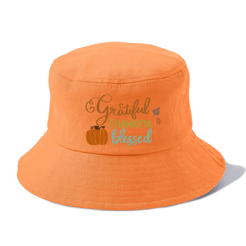 Grateful Thankful Blessed Hat