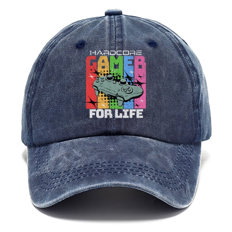 hardcore gamer for life Hat