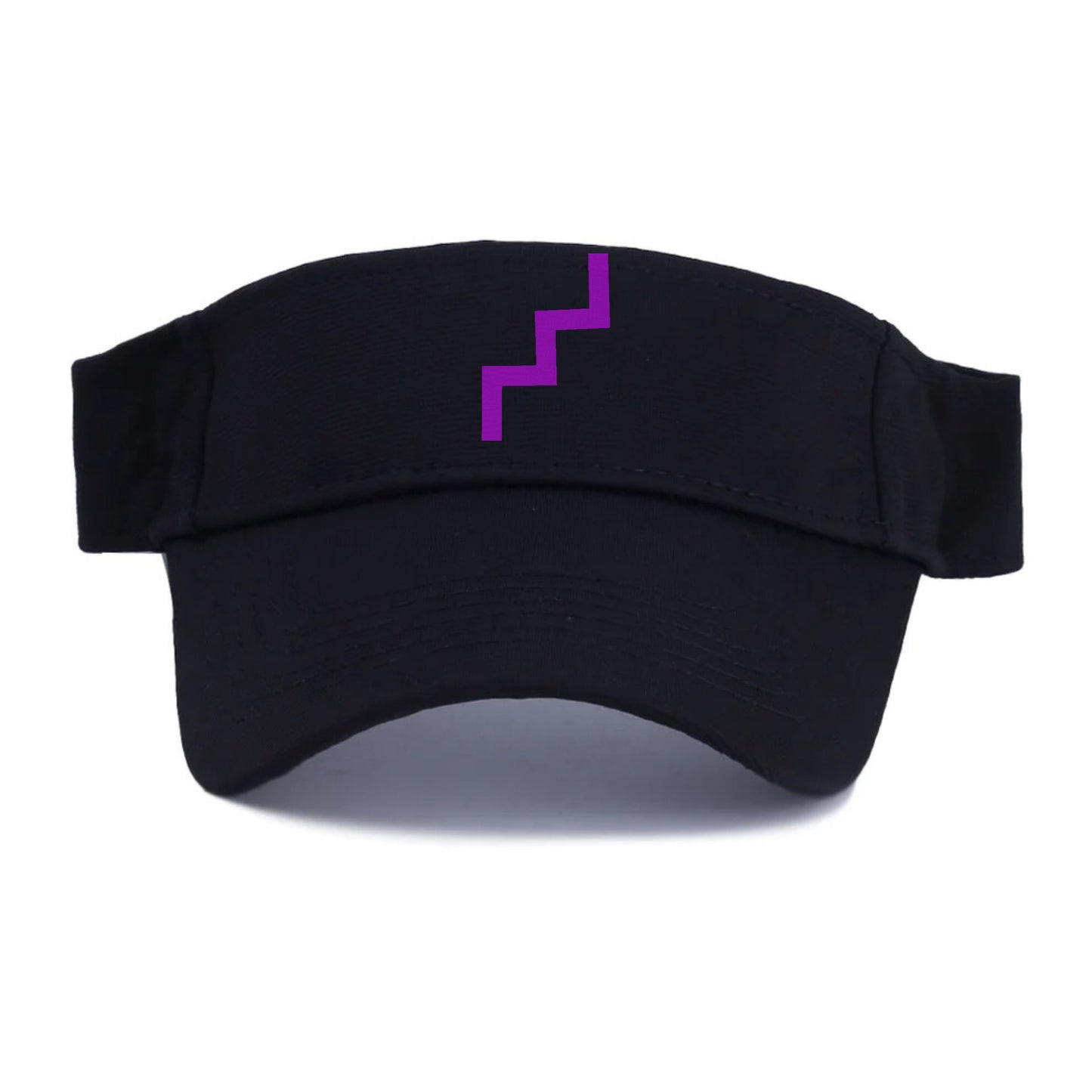 Retro 80s Zig Zag Purple Hat