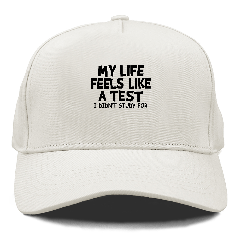 my life feels like a test Hat