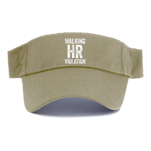 Walking Hr Violation Visor