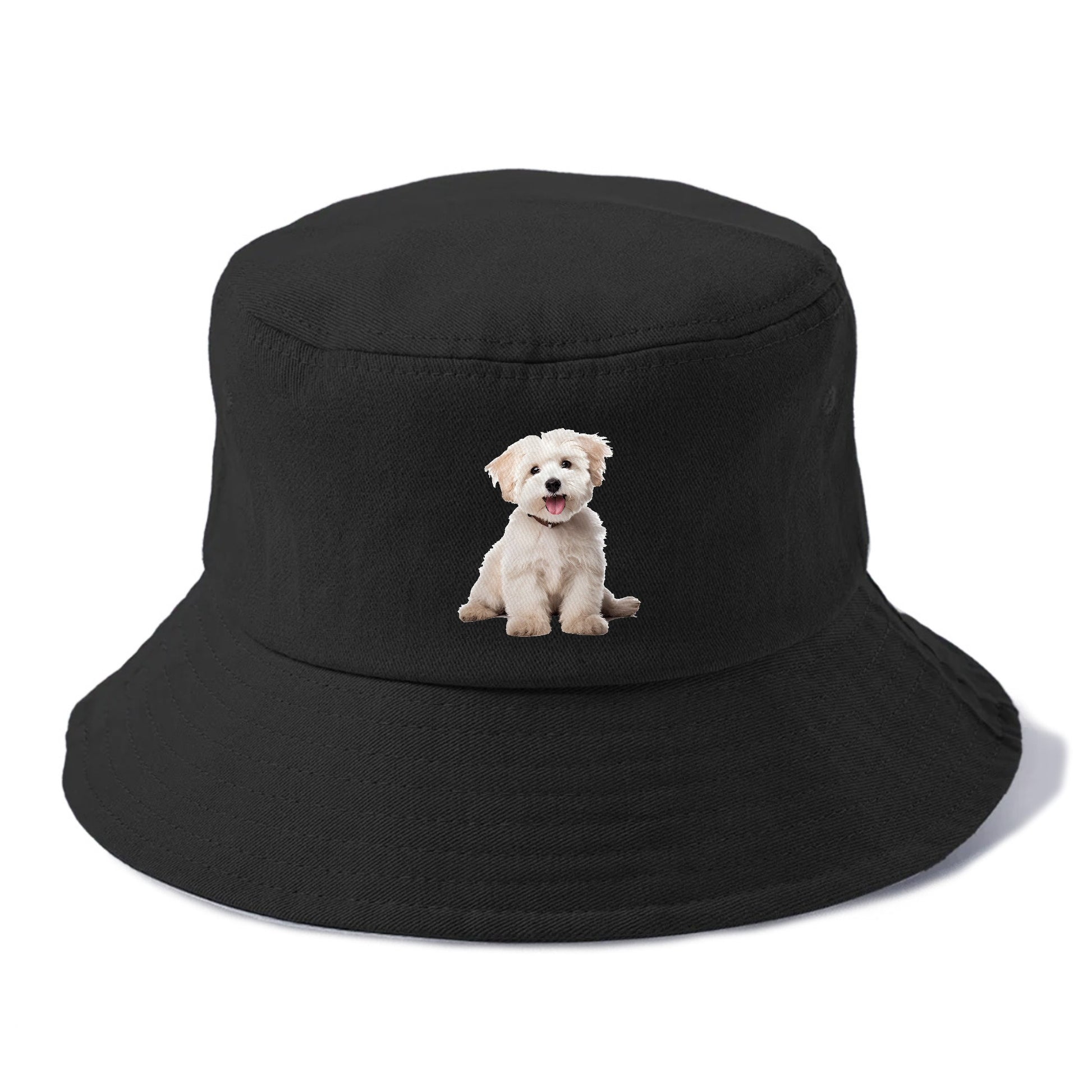 Adorable white puppy Hat