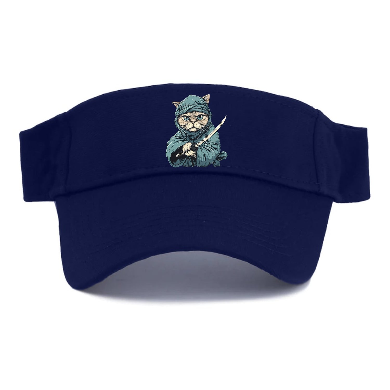 Ninja Cat Fierce Feline Warrior Hat