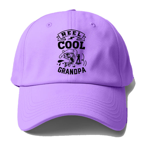 Reel Cool Grandpa Baseball Cap For Big Heads