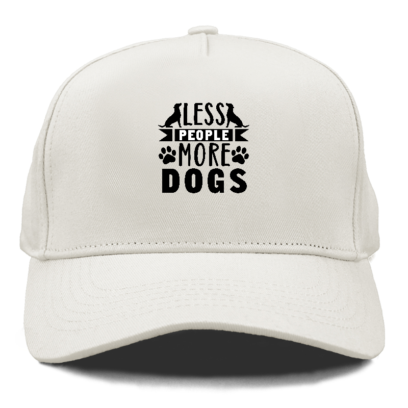 Less people more dogs Hat