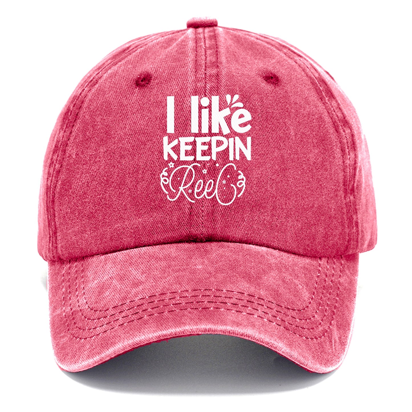 i like keepin reel Hat