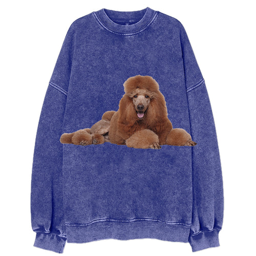 Standard Poodle Vintage Sweatshirt