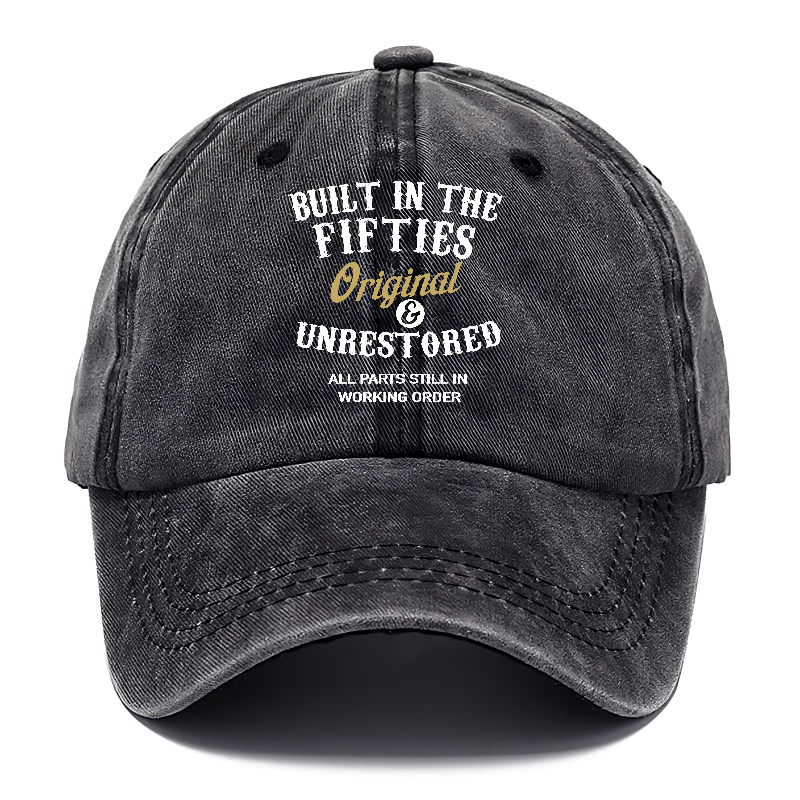 build in the fifties original unrestored all parts still in working order Hat