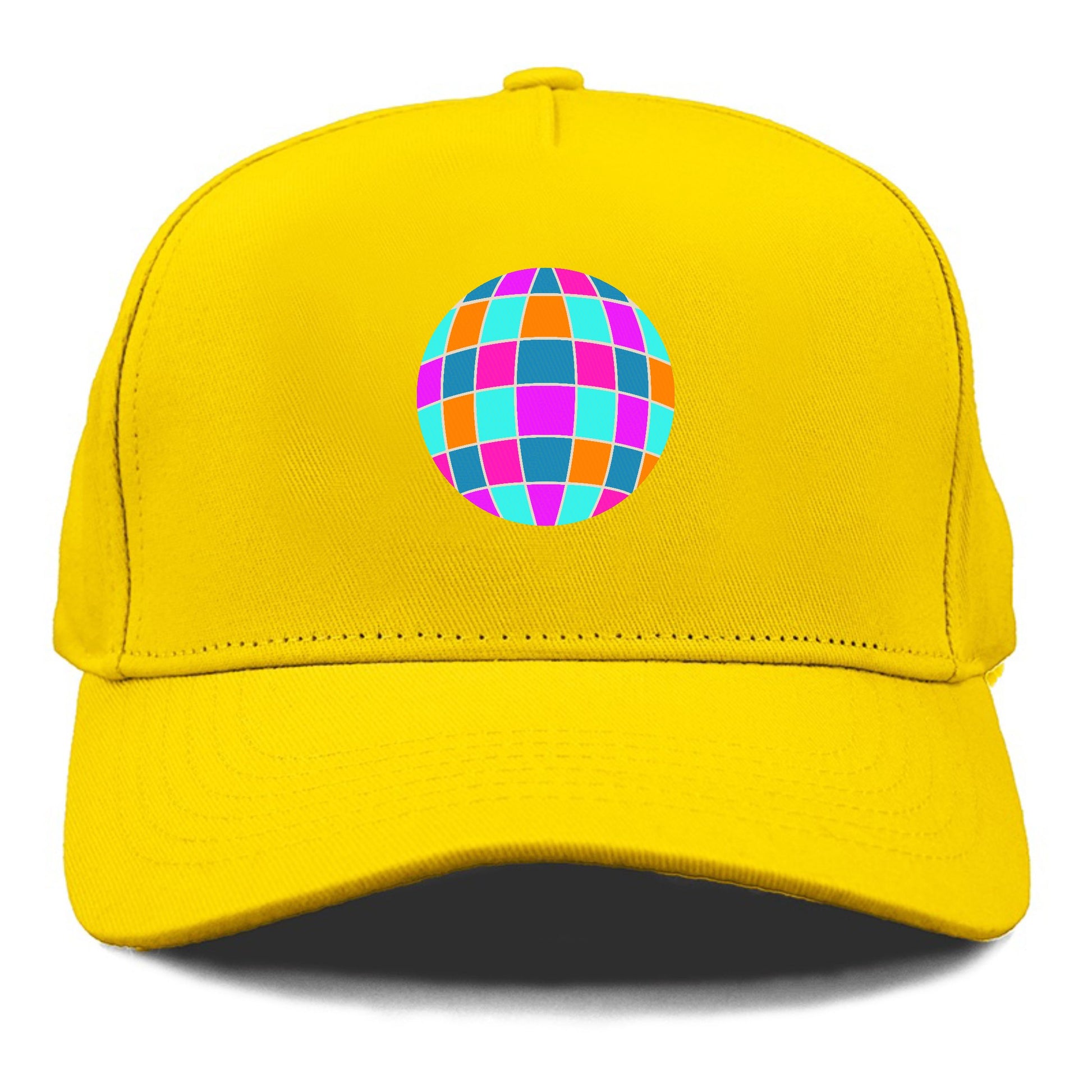 Retro 80s Disco Ball Hat