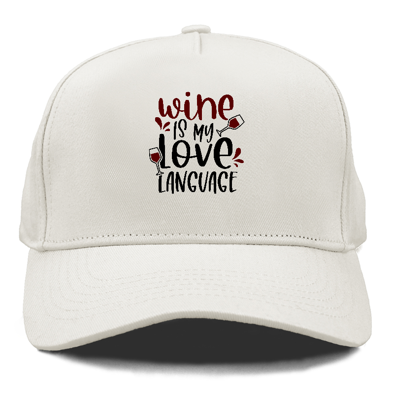 wine is my love language Hat