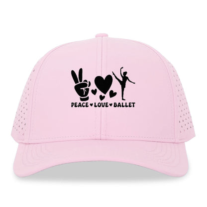 peace love ballet Hat