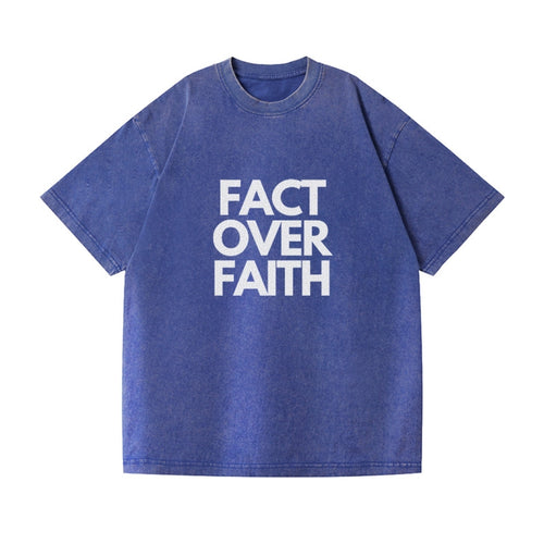 Fact Over Faith Vintage T-shirt