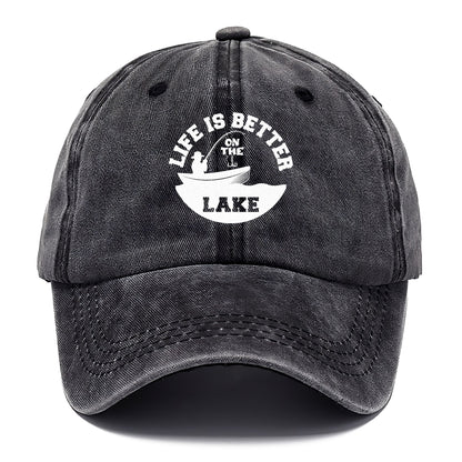 life is better on the lake Hat