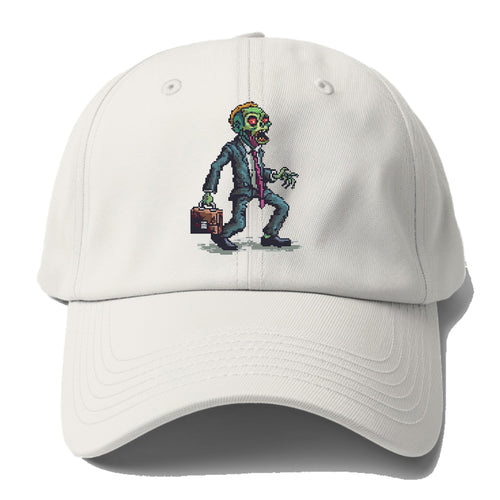 Undead Workaholic Office Zombie Baseball Cap