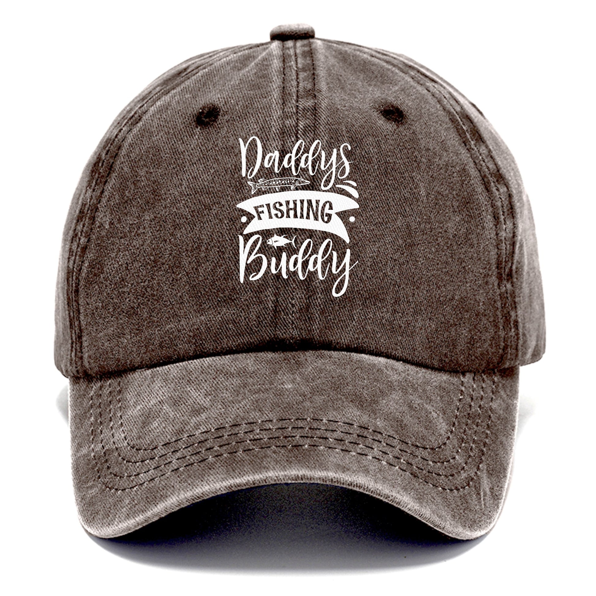 daddy's fishing buddy Hat