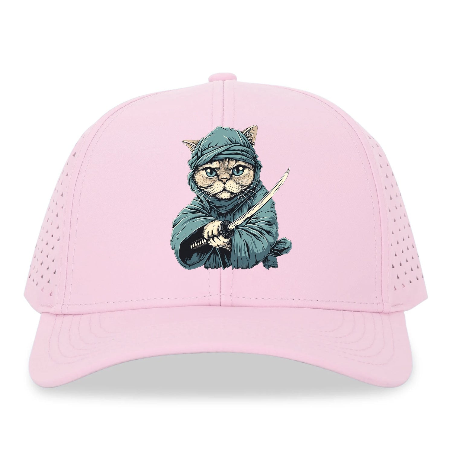 Ninja Cat Fierce Feline Warrior Hat