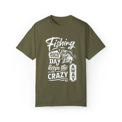 Stay Sane with Daily Fishing Adventures T-shirt