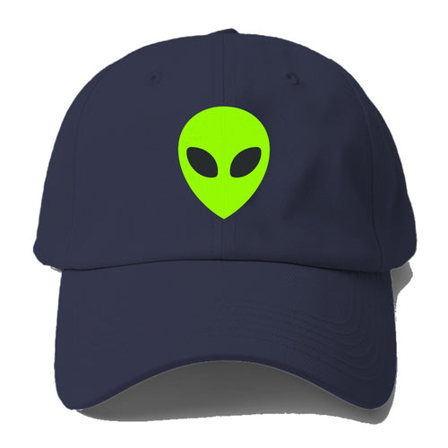 Retro 80s Alien Baseball Cap For Big Heads