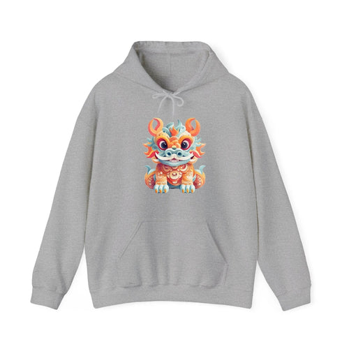 Cute Cny Dragon Hooded Sweatshirt