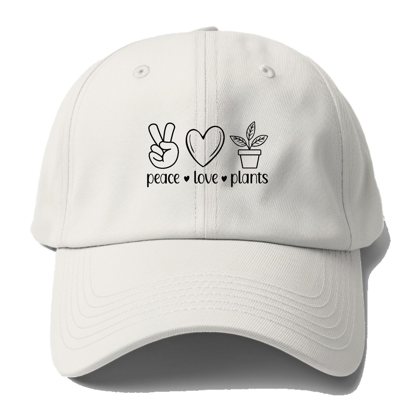 peace love plants Hat