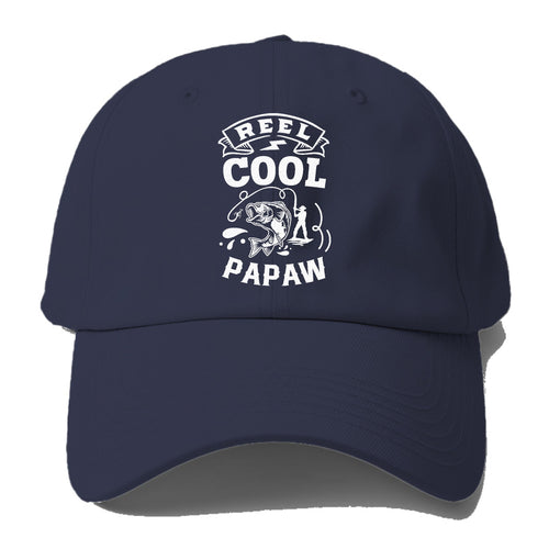 Reel Cool Papaw Baseball Cap For Big Heads