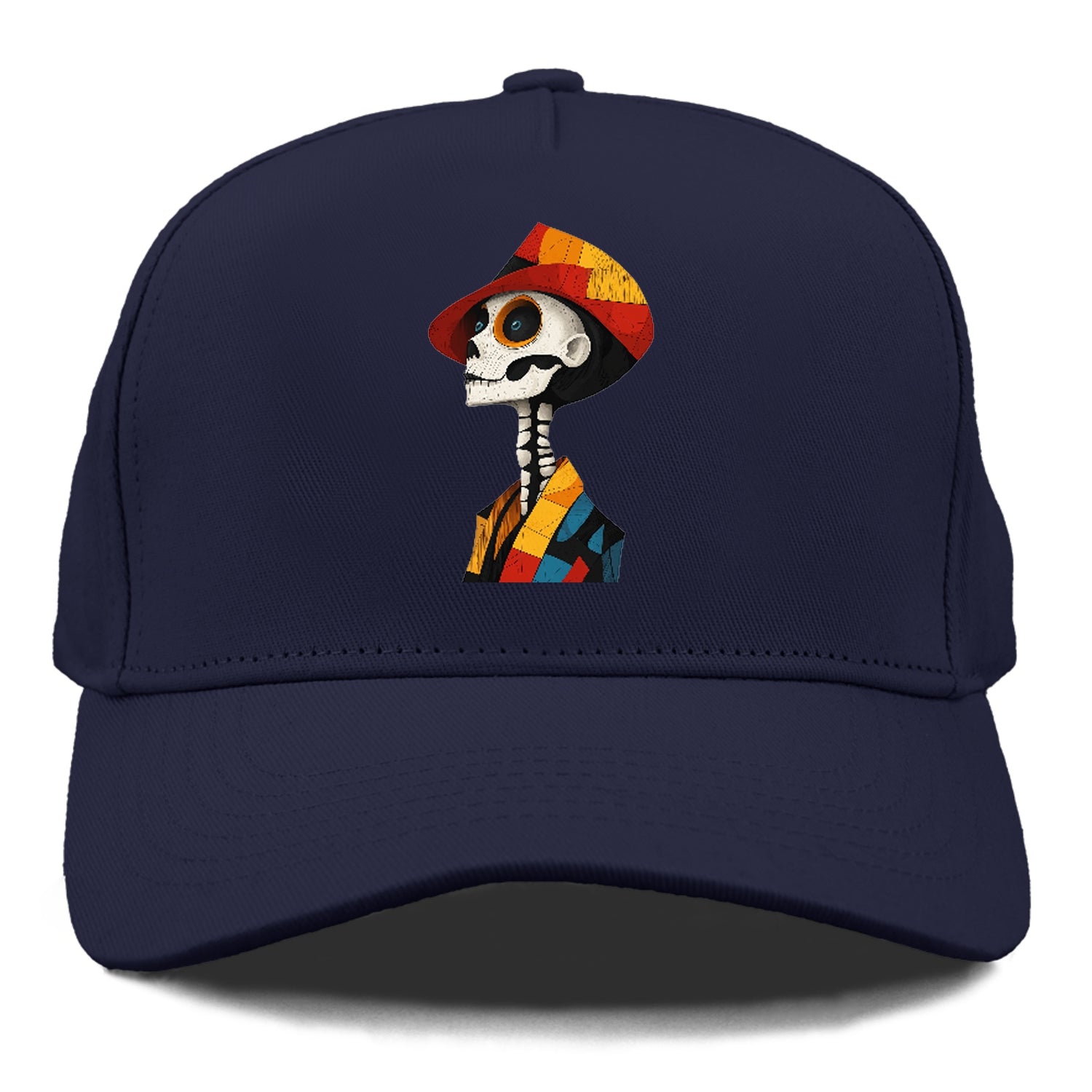 Vibrant Skeleton Hat