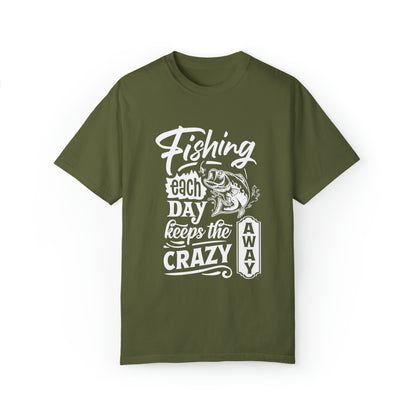 Stay Sane with Daily Fishing Adventures T-shirt