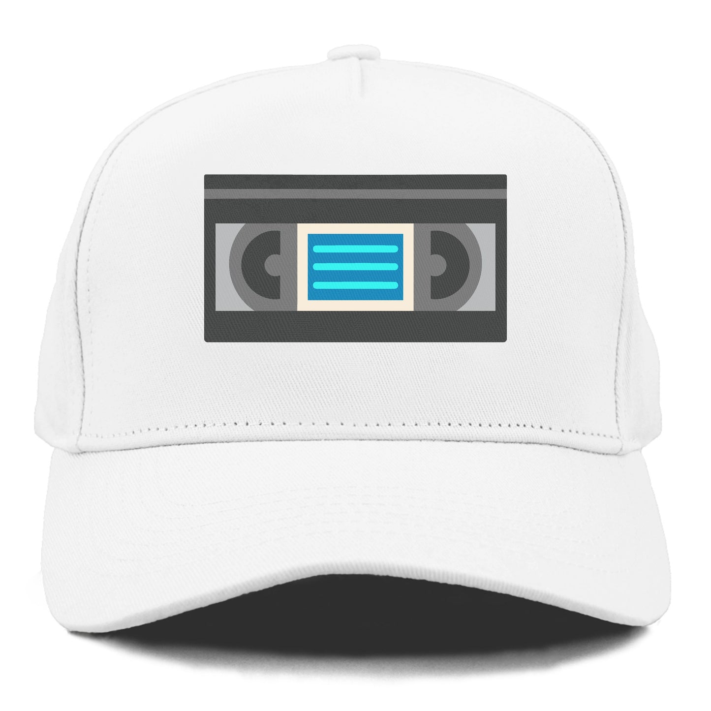 Retro 80s VHS Tape Blue Hat