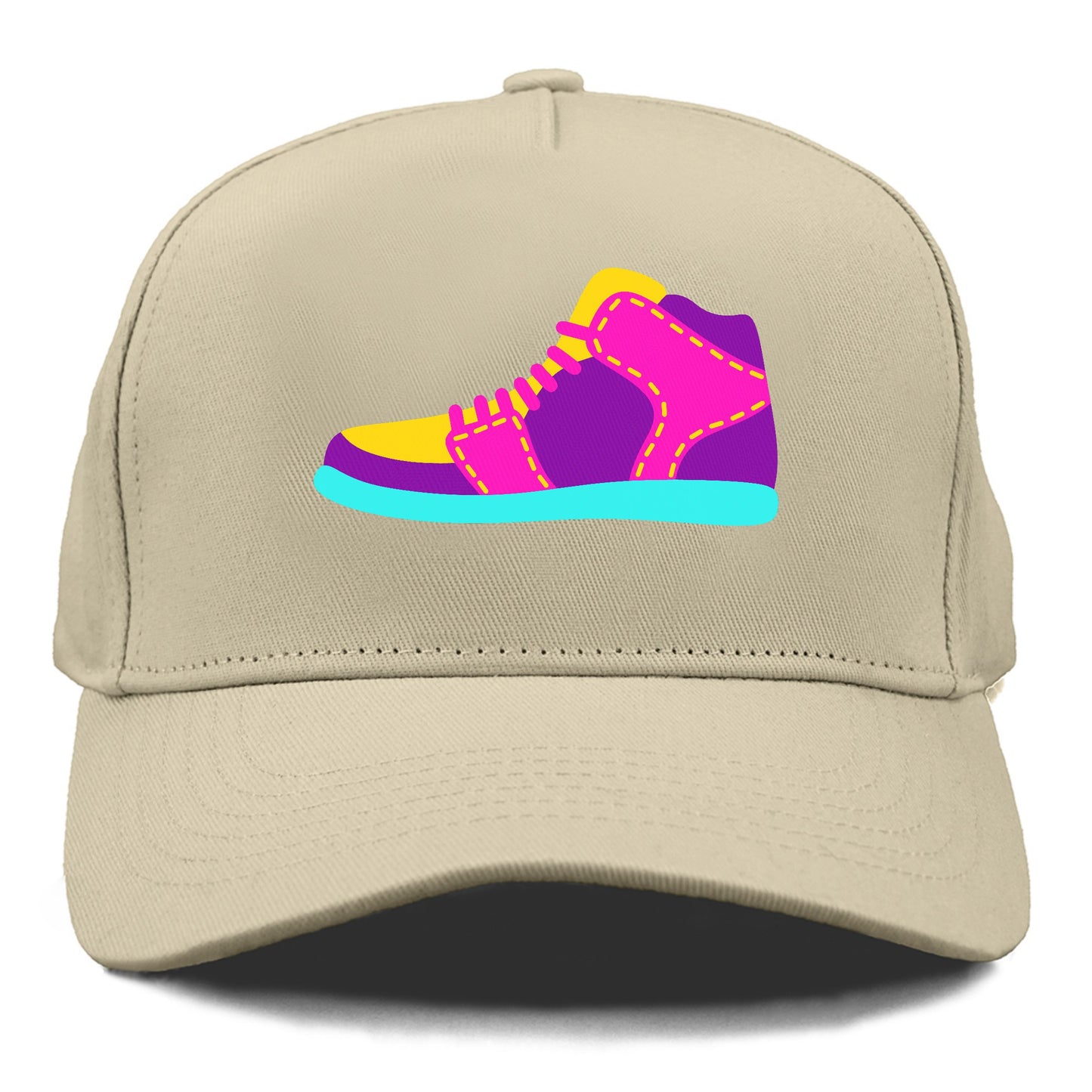 Retro 80s Basketball_Shoe Hat