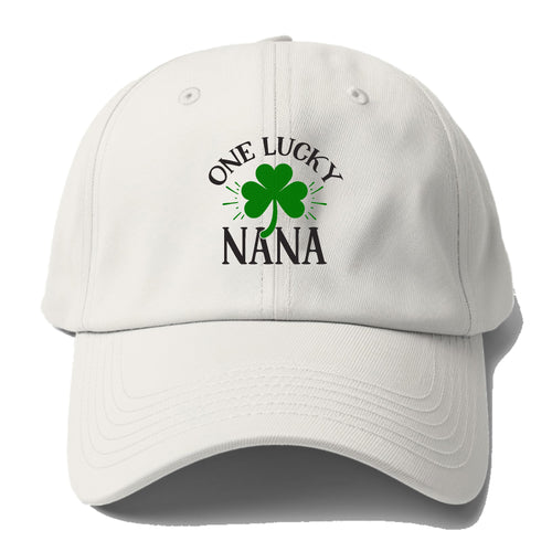 One Lucky Nana Baseball Cap For Big Heads