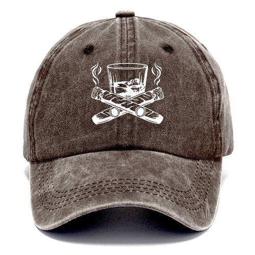 Whiskey And Cigar Classic Cap